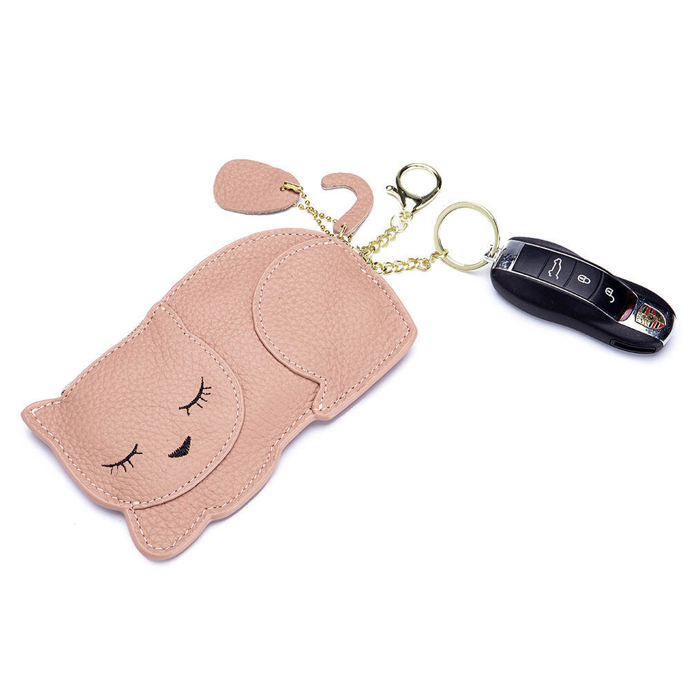 Armas kassikujuline üliõhuke rahakott, nahast võtmekott, naiste sisetald_voghion.com