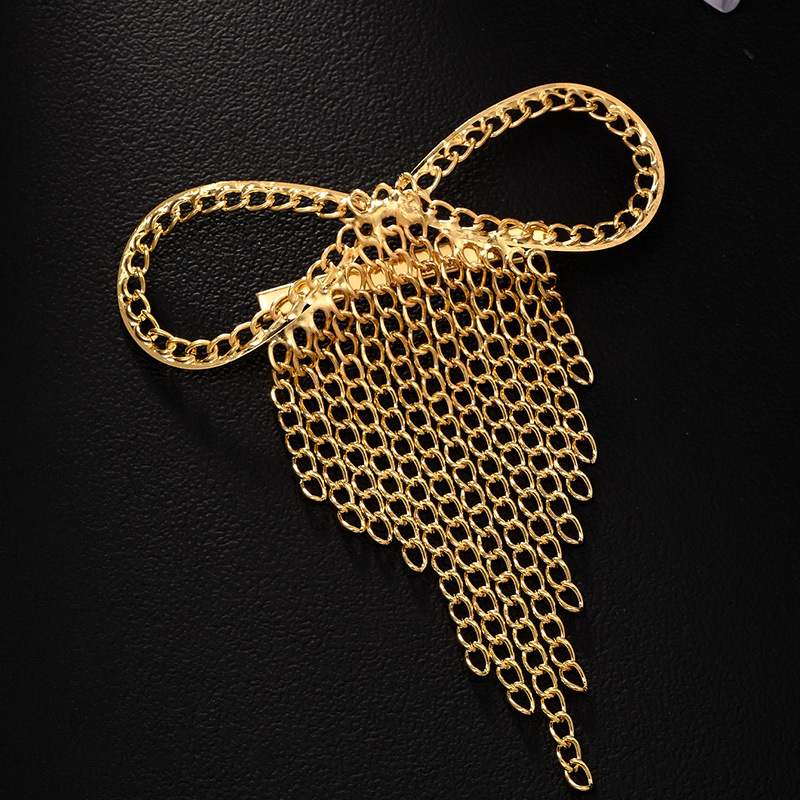 Europa y los Estados Unidos exagerado metal bordado adornamiento de cabello arco de alto nivel un clip de cabello de viaje diario tocado