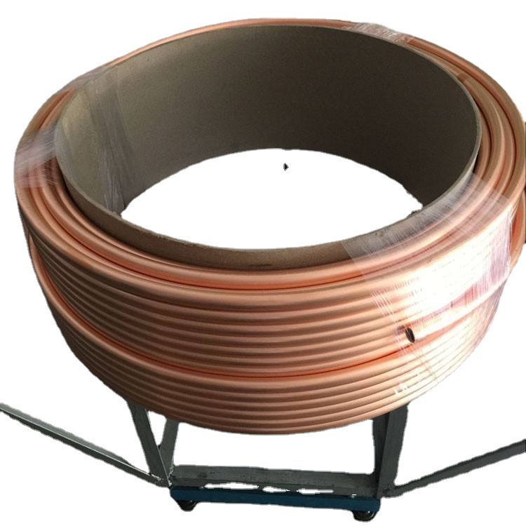 供应TP2紫铜管 空调制冷9.52*0.7 12.7*0.8硬质脱脂脱氧紫铜盘管