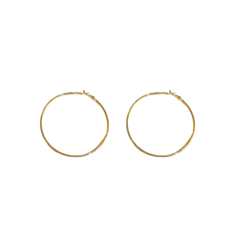 Metal silver needle, universal earrings, simple and elegant design, high-quality style, wholesale