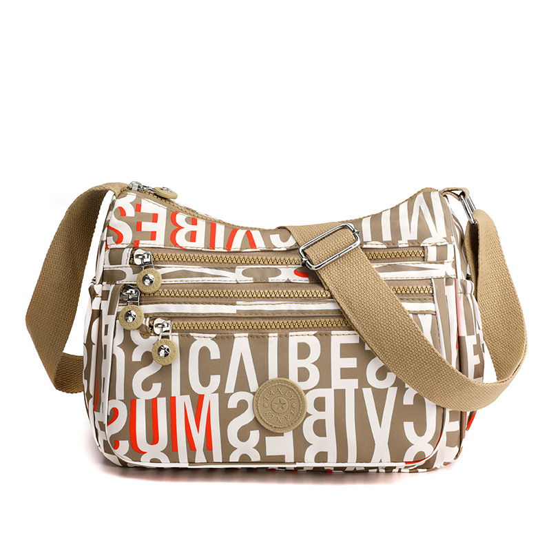 Impermeable bolsa de tela Oxford 2023 nueva bolsa de mensajero de hombro de nylon moda casual mujer bolsa de la madre bolsa de lona de las mujeres