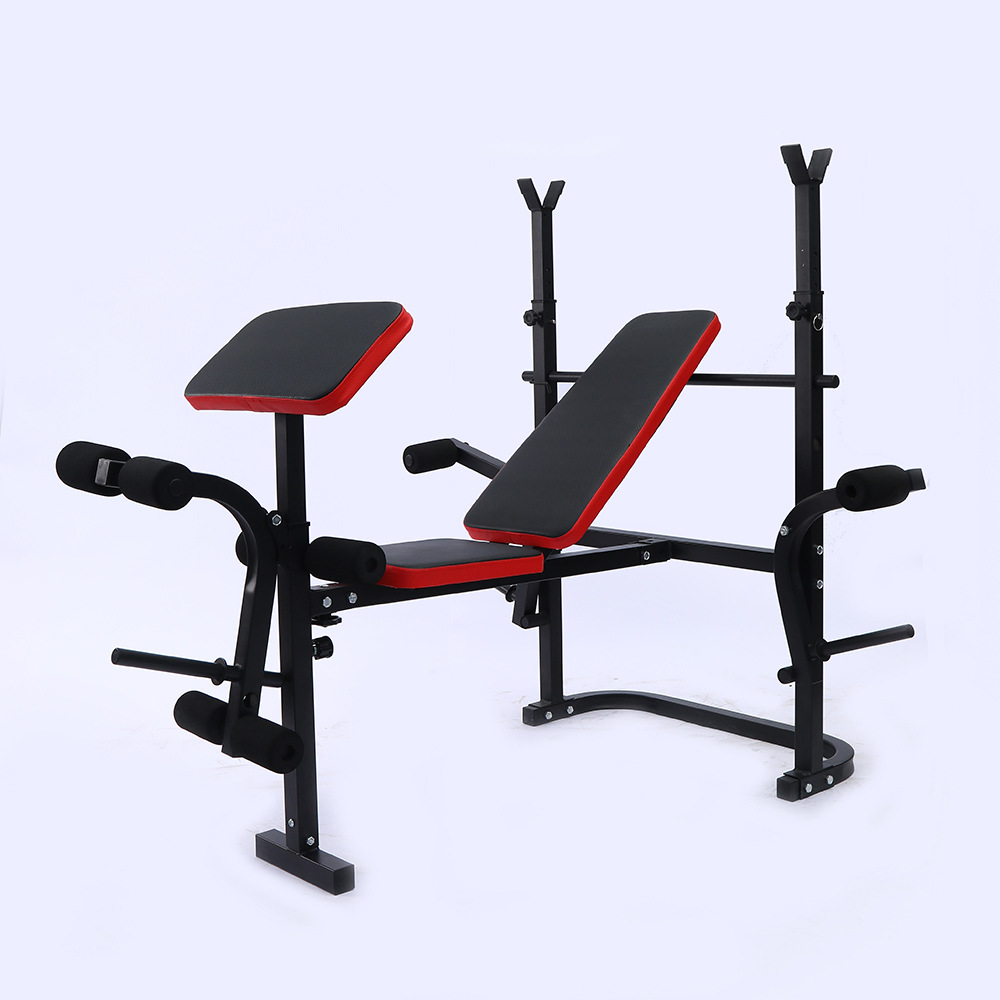 Entrenador multifuncional transfronterizo de levantamiento de pesas silla ajustable de pájaros taburetes de empuje reclinado plegables equipos de ejercicios al por mayor