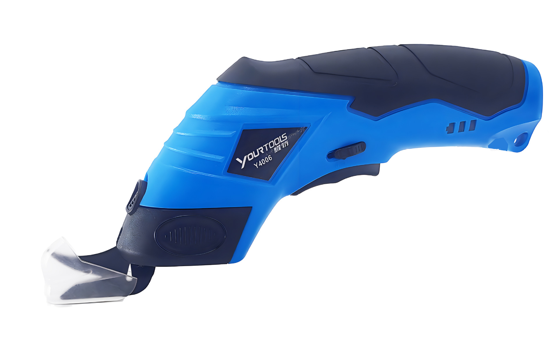 Nuevos productos transfronterizos tijeras eléctricas corte de alfombras de tela tijeras eléctricas con pantalla de potencia