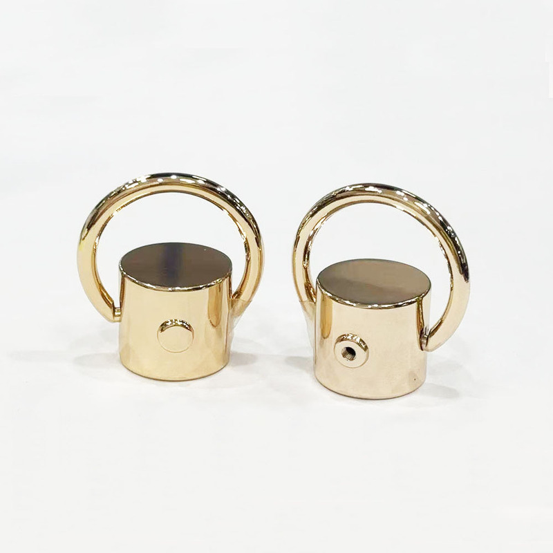 Bag Hardware Handle Bell 6-Point Buckle 20mm Leather Cord Tassel Pendant Shoulder Strap Buckle