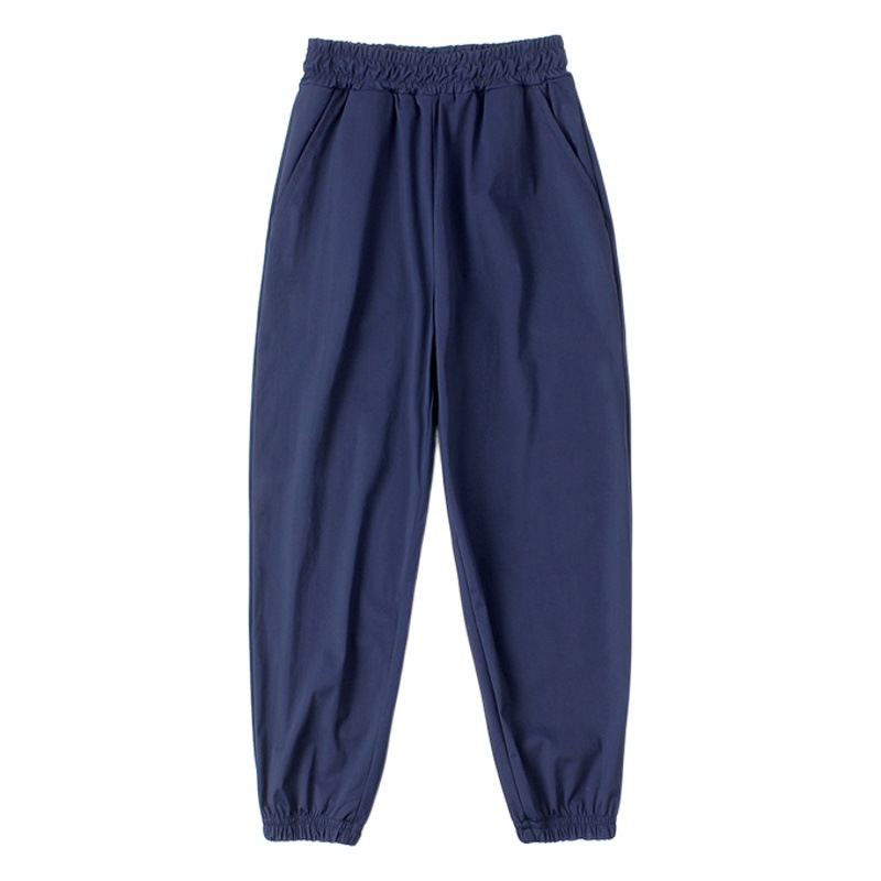Pantalones deportivos de verano estilo coreano para niños, pantalones finos de seda helada de secado rápido para niños mayores, pantalones para niñas al por mayor image 1