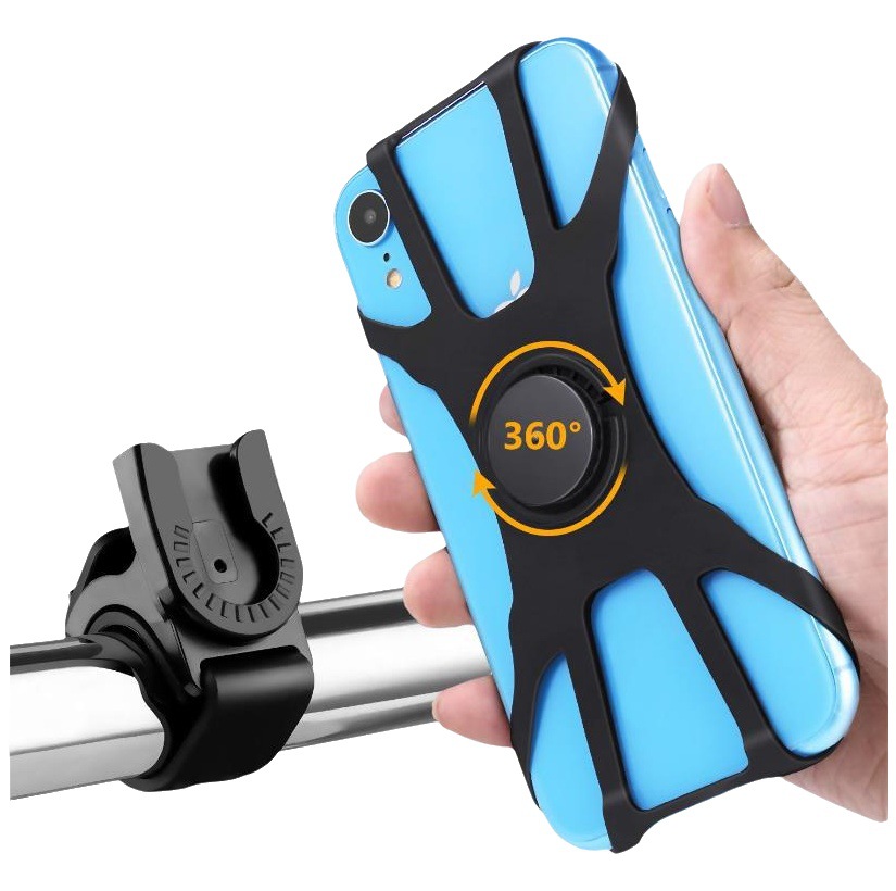 Suministro directo de fábrica bicicleta soporte de teléfono móvil motocicleta teléfono móvil soporte de navegación para llevar soporte de coche desmontable