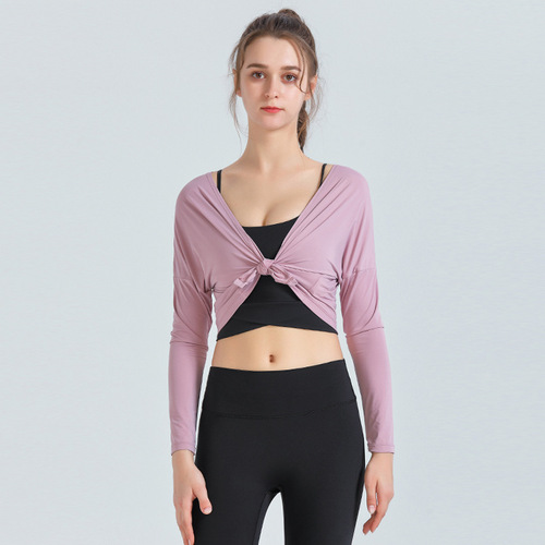 Women's Long Sleeve Yoga Top Cover-Up, Summer New Sun Protection Jacket, Sporty Athleisure Top, Factory Wholesale