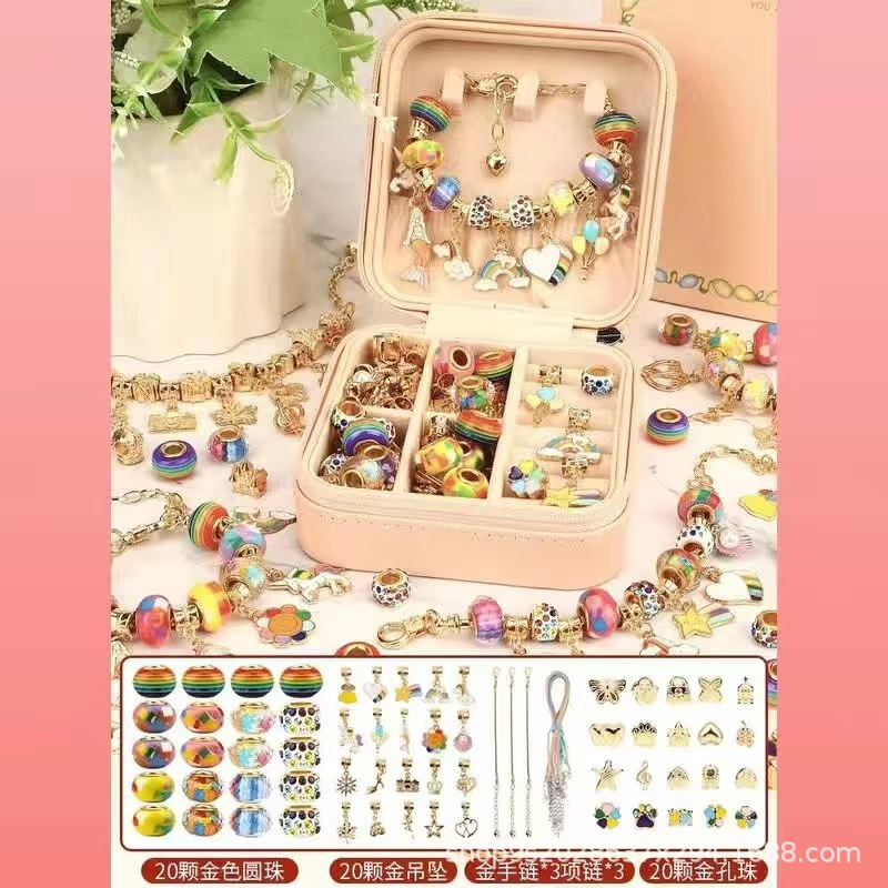 [선물 가방] 66 조각 보석 상자 [컬러 골드]