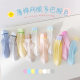 Customized Kidsren's Socks Summer Category a Thin Section for Boys and Girls Pure Color Simple Baby Socks High Elastic Mesh Socks