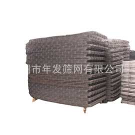 广州厂家现货出售网片碰网 建筑工地焊接钢筋网 黑铁丝网