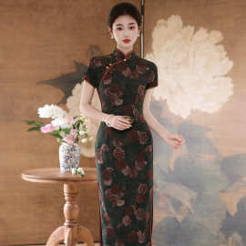2026春夏季旗袍女高端大气上档次新中式年轻款无袖改良复古民国风