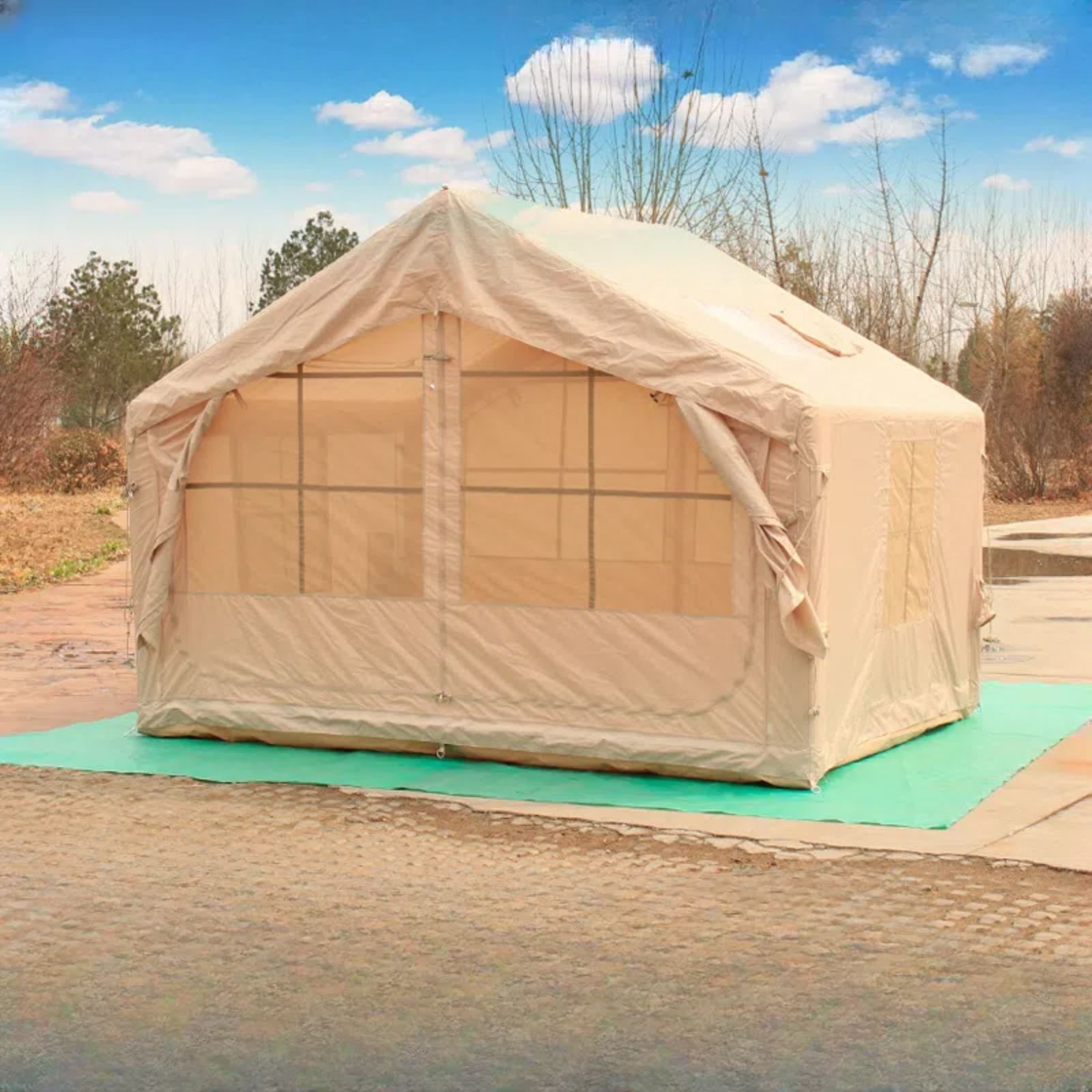 6.3 Camping al aire libre camping invierno invierno camping cálido casa pequeña de campo equipo de campo tela de algodón