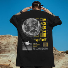 Fashion New T-Shirts For Men 3d Cetial Planet Print Male