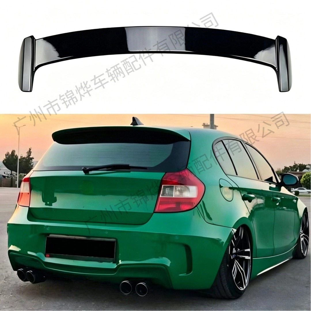 Suitable for 2004-2011 BMW 1 Series E81 modified top wing, rear trunk lid, fixed pressure wing, spoiler