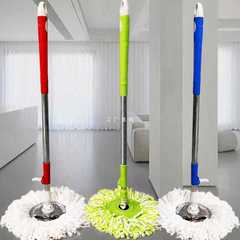 A5L通用旋轉拖把杆家用地拖替換配件墩布頭好神拖墩地單杆手壓加