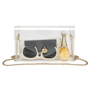 in stock Amazon New Ladies Stadium Transparent Wallet Shoulder Bag Transparent Bag for Concert