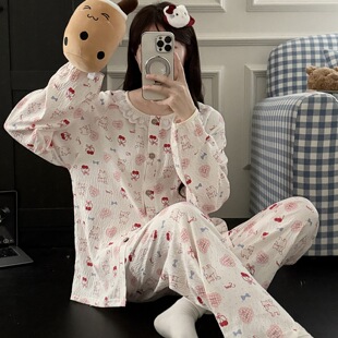 �ɼ���˯��Ů��ͨ�ɐ�Ůʿ���＾���Ƀɼ���ins�ﶬ�Ҿӷ�pajamas