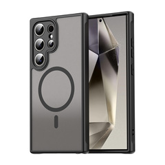 Samsung S25 Ultra用磁気吸着式スマホケース、S24 Ultra用マット仕上げ、S24 FE用耐衝撃保護ケース
