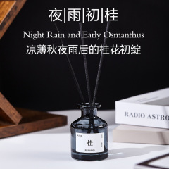 【砕玉藍染】桂花無火香薫家庭用室内持続高級寝室留香精油50mlアロマ