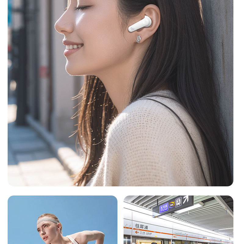 Factory supplied noise-reducing Bluetooth headphones Long battery life wireless Bluetooth headphones In-ear high quality Bluetooth headphones