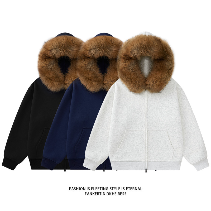 Plus Size Cardigan Sweatshirt Men's Spring and Autum Detachable Top Loose Hoodie Plus Fat Plus Size Hooded Jacket Plus Size Cardigan Sweatshirt Men's Spring and Autum Detachable Top Loose Hoodie Plus Fat Plus Size Hooded Jacket