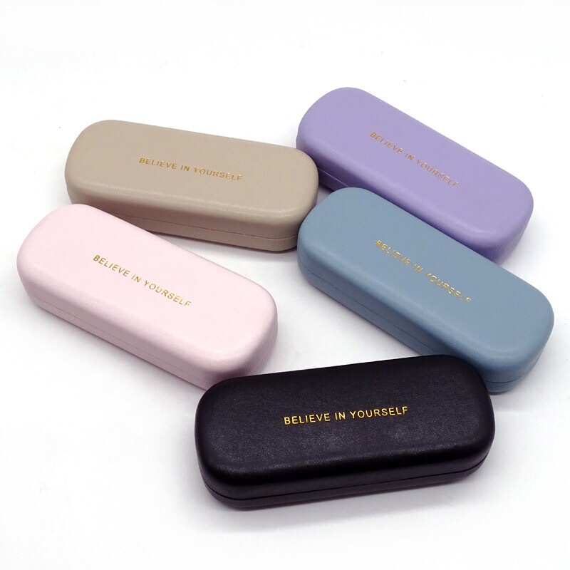 Glasses Case New Model Portable Pressure-Resistant Frame Myopia Glasses Case High-End Eyewear Case Glasses Storage Box