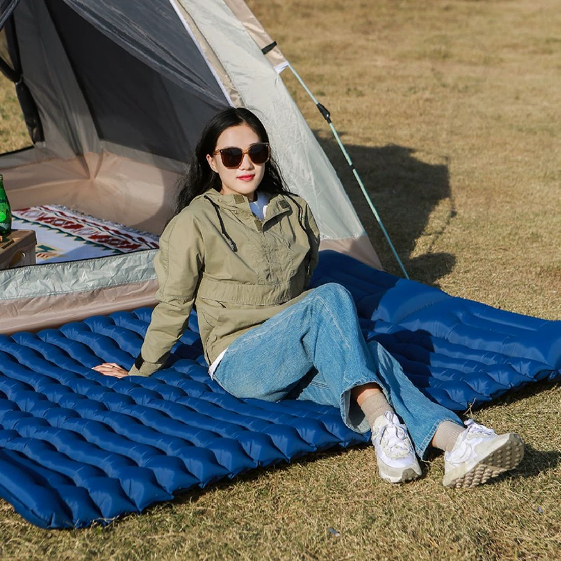 (Cross-border trading), beach tent for camping, soft heel for double for auto, increased thickness, new collection