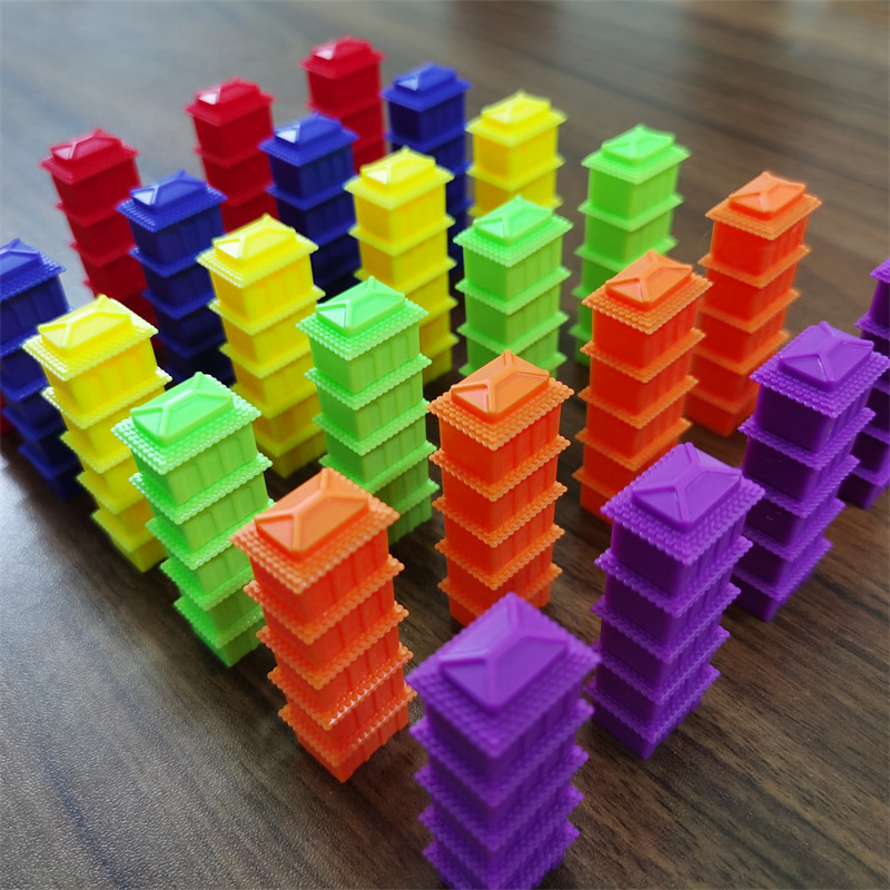 Board Game Monopoly Carpet Three-Dimensional House Accessories Toys Color Wholesale Intelligence Thinking Children's Board Game