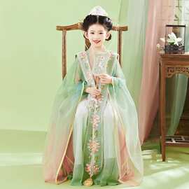 女童汉服2026新款中国风宋制大袖衫儿童古装仙走秀唐装礼服夏季