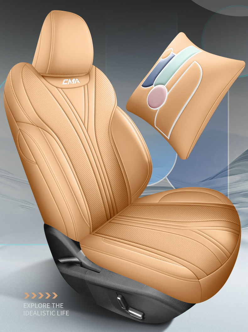 Seat Cover for Geely Xingyue L, Four Seasons, Breathable, Wear-Resistant