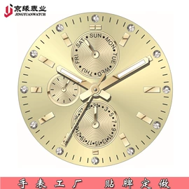 机械表;石英表;表面