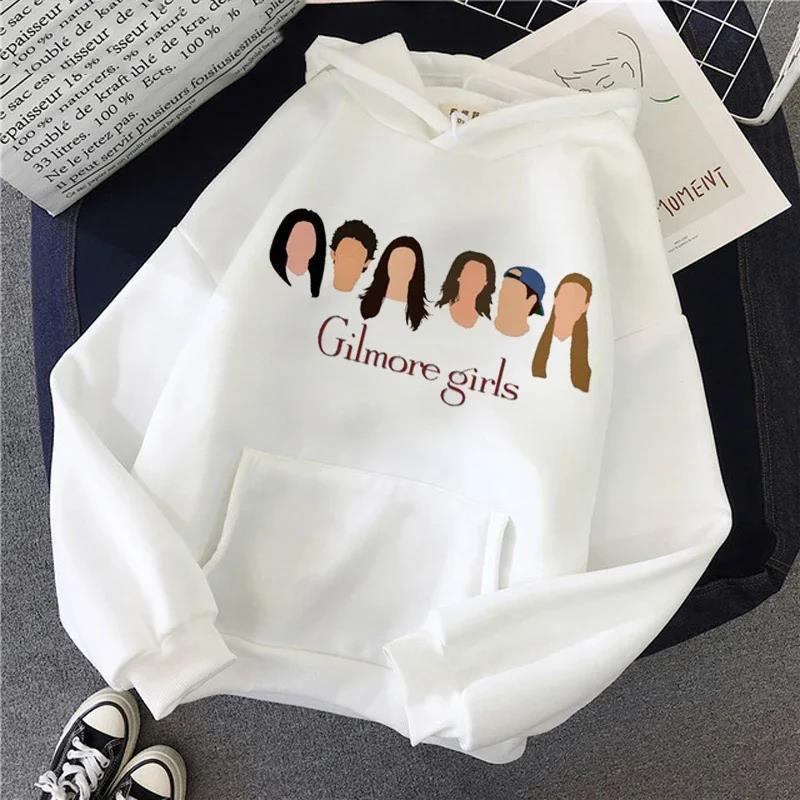 Gilmore Girls Printed Hoodies Winter Warm Tops Cute