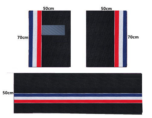 Easy-to-clean Universal – Universal Universal Foot Pad - anti-slip-large-burr-tom-color-high-quality-chenille-one-piece-for-driver-side