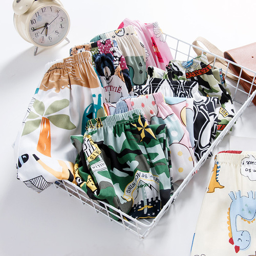 Children's anti-mosquito pants summer thin baby anti-mosquito pants casual trousers for boys and girls summer bloomers  new style