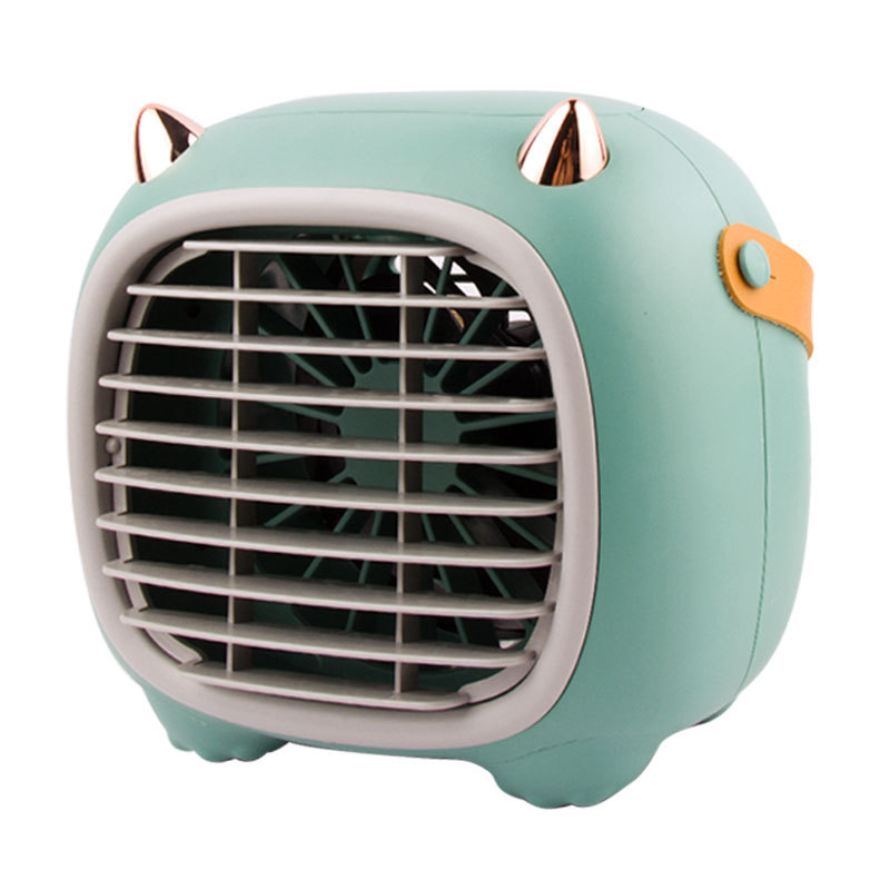 Nuevo ventilador de pulverización portátil recargable gran viento dormitorio cama Oficina refrigerador humidificador ventilador