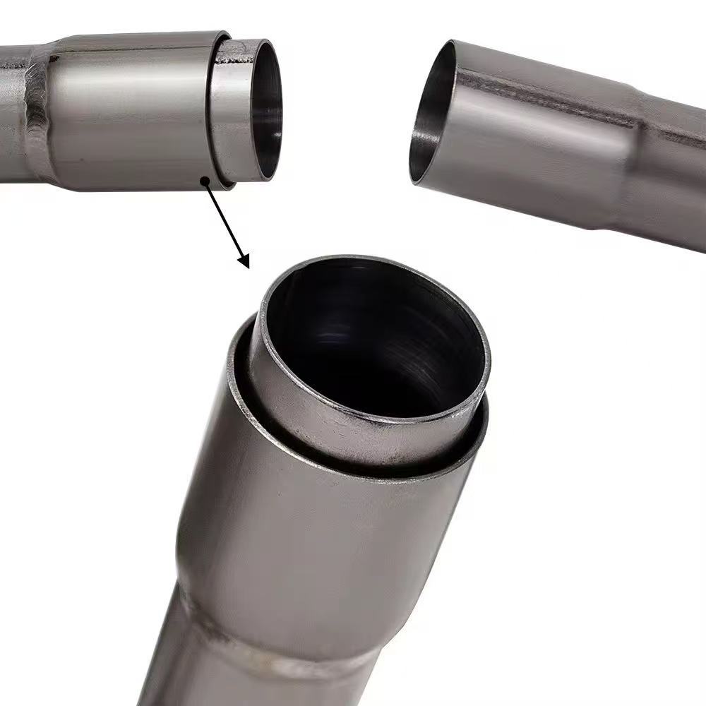 Suitable for BMW R1300 GS-ADV manual-automatic integrated valve titanium alloy front exhaust 60MM