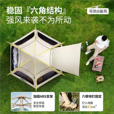 Avtomobil dam çadırları, Portable Automatic Thickened Rainproof Camping