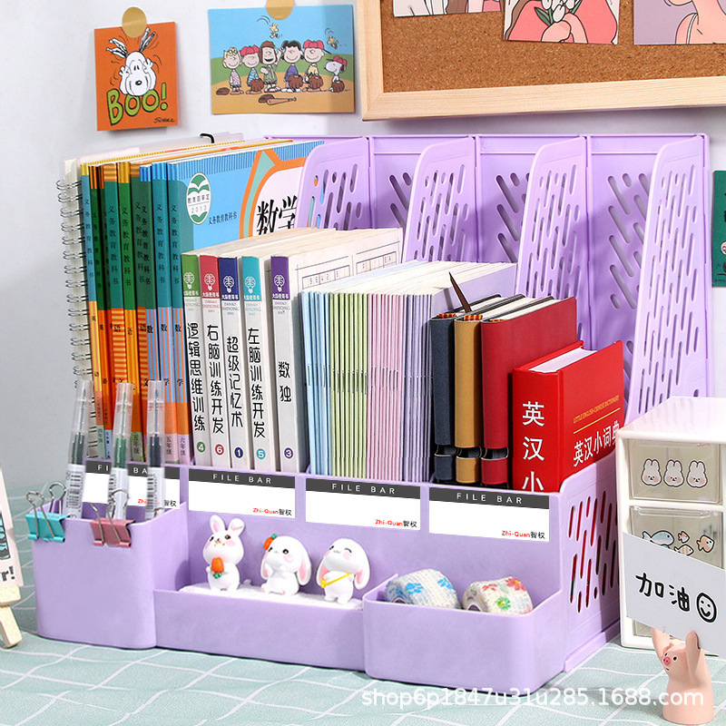 4 칸/보라색 뜨거운 판매/펜 컨테이너