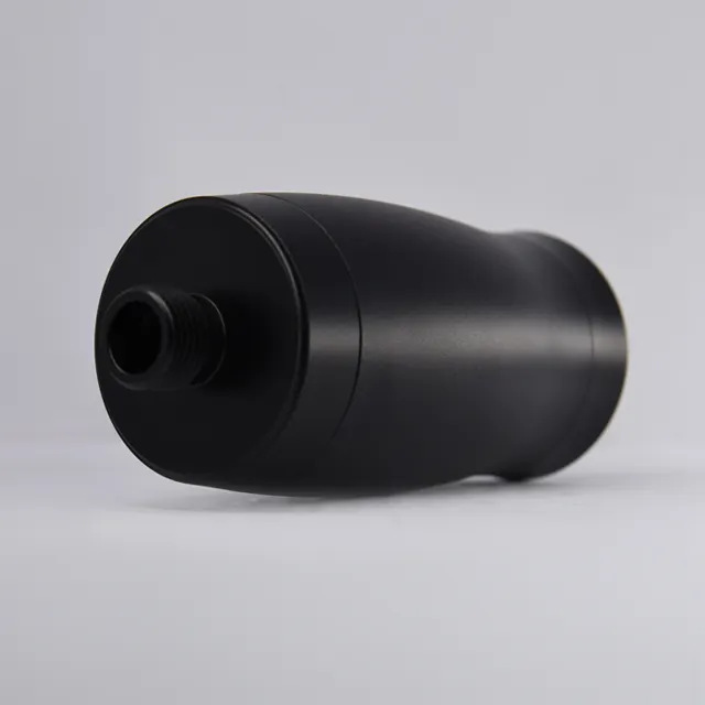 Filtro de ducha todo negro de material de aluminio, filtro de reemplazo desmontable, ducha, baño, purificación de ducha multicapa