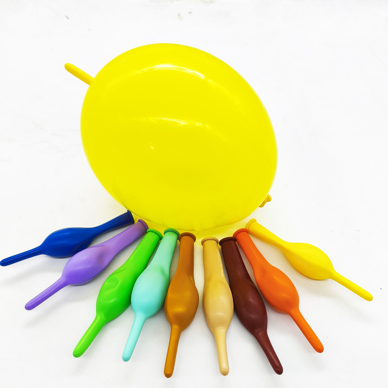 Bolas de cola de belleza de 6 pulgadas 10 pulgadas 12 pulgadas fiesta de cumpleaños mate al por mayor matrimonio amor decoración cola de aguja