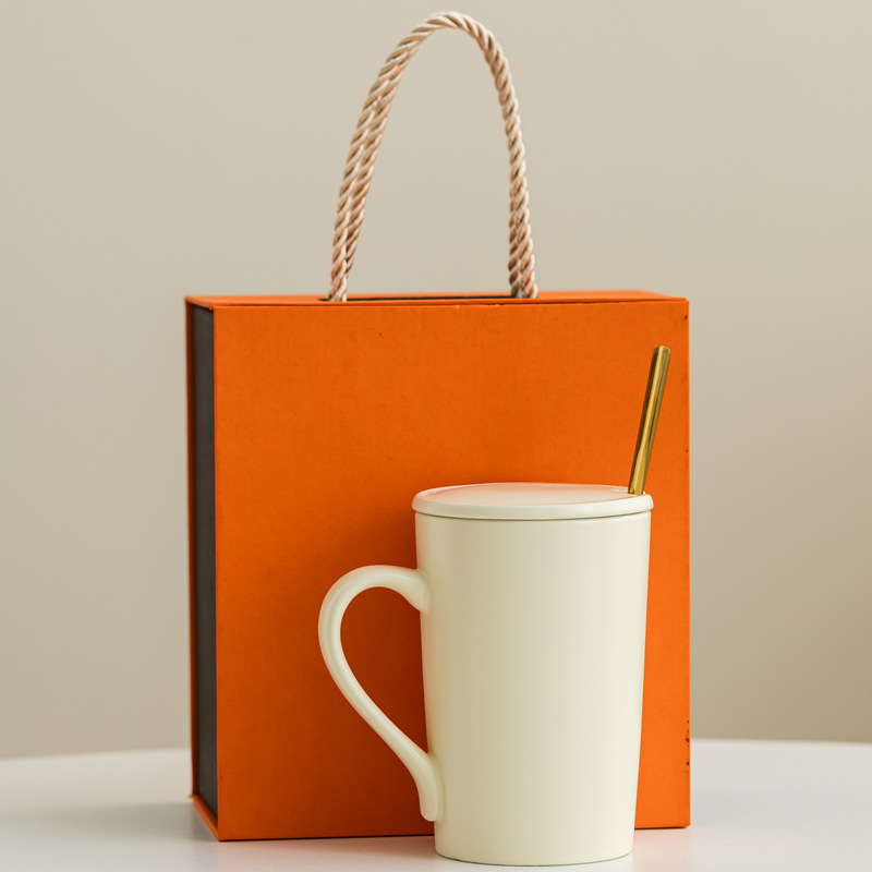 Esmalte mate taza de cerámica taza de macarón taza de agua inswind taza de café minimalista nórdica impresa