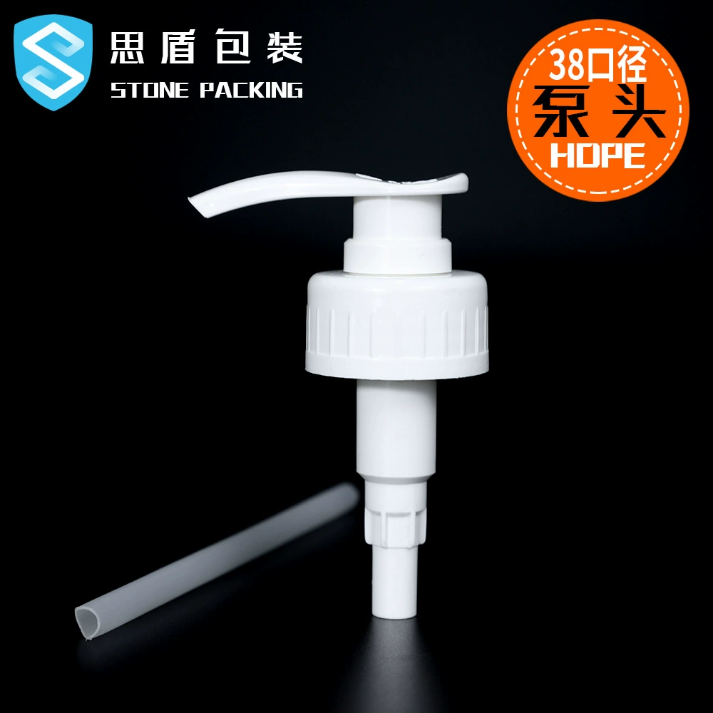 Si Dun в наличии HDPE38 Зубы Белый Пресс Пластиковый Бочонок Головка Насоса Упаковка Товара Бутылка Головка Насоса