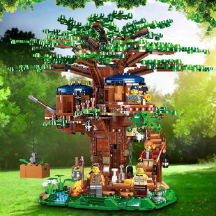 Four Seasons Tree House Forest Tree House 21318 High Difficulty House Building Puzzle Assembling Building Blocks Toy Gift