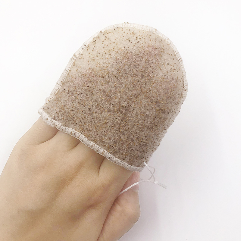 Konjac Cleansing Gloves Facial Makeup Remover Facial Cleansing Towel Exfoliating Cleaning Wholesale Sponge