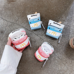アニメM記アイスクリーム旋風airpods3世代シリカゲルヘッドフォン保護カバーはアップルproのかわいいソフトケースを適用します。