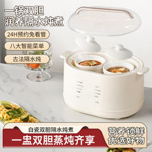 智能电炖盅锅煲汤电炖锅预约定时防烫隔水炖锅礼品礼物工厂批发