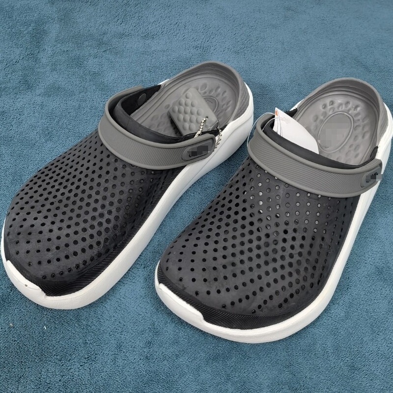 Crosss Literide Hole-In-The-Wall Beach Shoes, Comfortable and Waterproof, Casual Walking Slippers for Men and Women, Couples