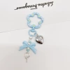Light blue (upgraded flowers + bow + love)