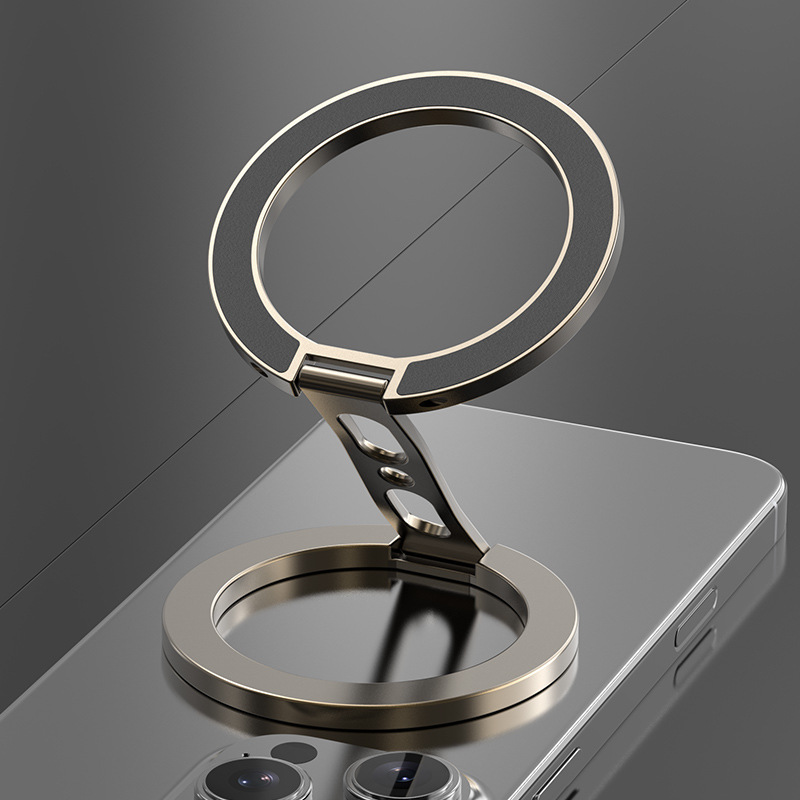 스탠드 핸드폰 지지대 데스크톱 반지 고리 접기 크로스보더 아마존 신제품 magsafe 양면 자기 흡입