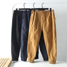 日单！户外机能风！男装春秋季薄款速干透气运动休闲收脚长裤子潮